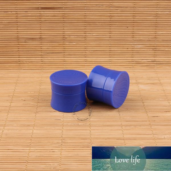 Alta Qualidade 15g PP Creme Frasco Frasco Recipiente Recipiente De Embalagem De Embalagem Mulheres Vial Cosíptico Pequeno Blue Tambor Pot