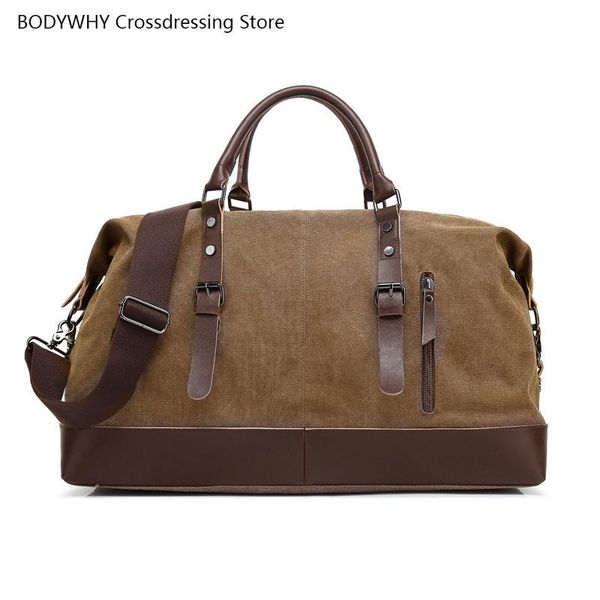 

duffel bags -selling travel bag, luggage casual canvas one-shoulder handbag, dual-use cross-body bag
