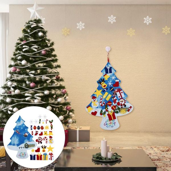 

christmas decorations 1pc diy felt tree xmas holiday festival gift decoration