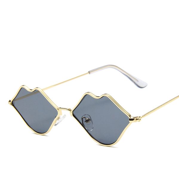 

red lips sunglasses 2021 hippie vintage sun galsses for women festival rave party sun glasses ladies eyeglasses