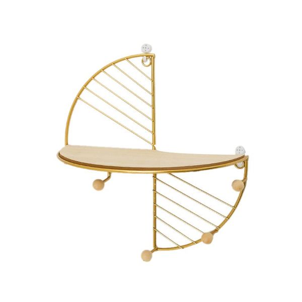 

wall hanging storage rack office home iron art creative storage shelf
