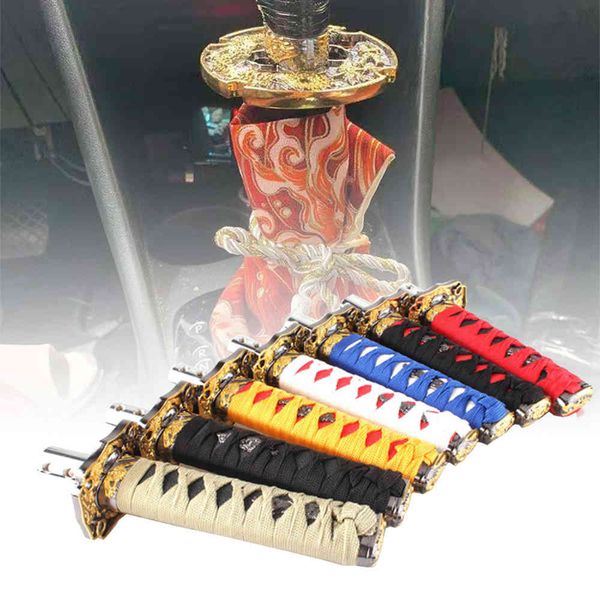 

universal 150mm jdm katana samurai sword knob er with adapters gear shift knob
