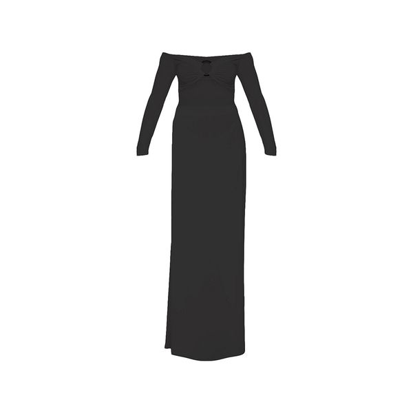 

female dress women  off shoulder long sleeve dress solid color one-piece for girls( white/wine red/black /m/l/xl