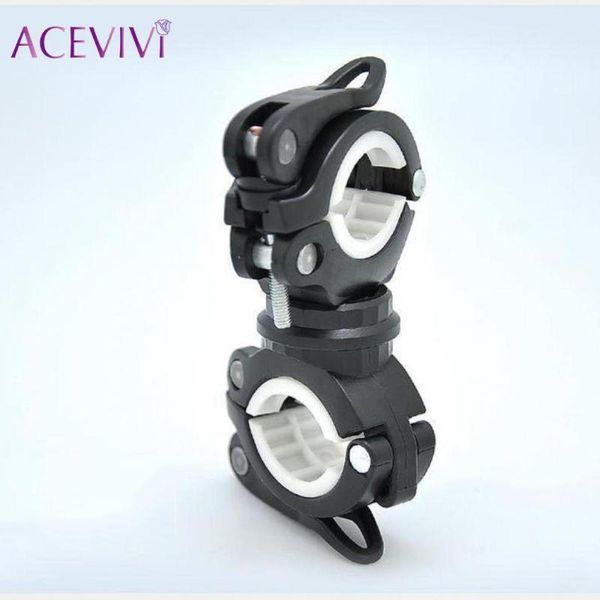

bike lights mountain bicycle 360 degree rotation headlight adjustable handlebar clamp holder