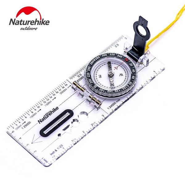 

outdoor gadgets naturehike irrigation dial directional foldable compass transparent ultralight portable hiking camping high precision