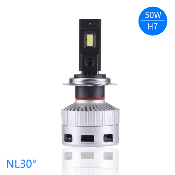 

car headlights nl30Â° auto led 50w h7 headlight