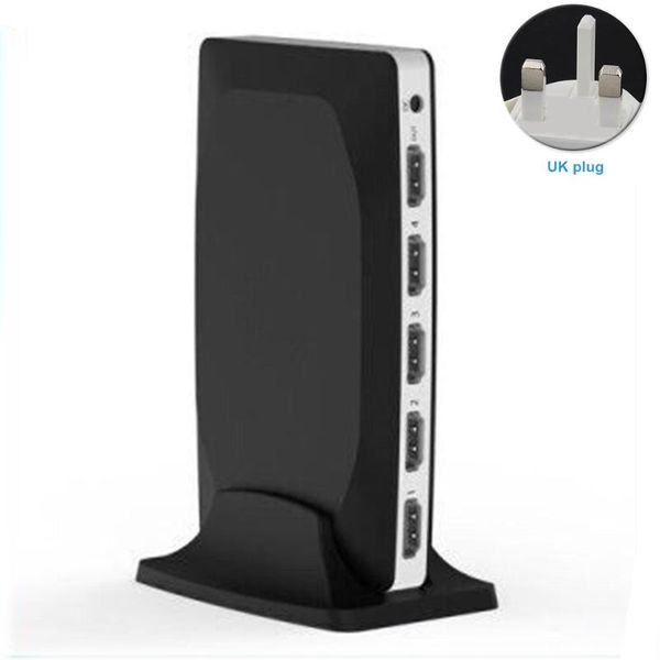 

audio cables & connectors 4 in 1 out multimedia video remote control heat dissipation wide compatible plug and play office full hd swit
