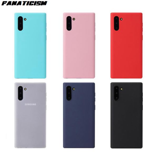

new anti-fingerprint colorful case for samsung galaxy note10 note 10 lite 5g note 10plus phone cover matte case coque