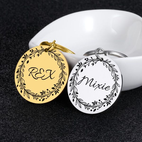 

dog tag,id card personalized tags anti-lost id gifts for lovers pet collar owner engraved tag puppy