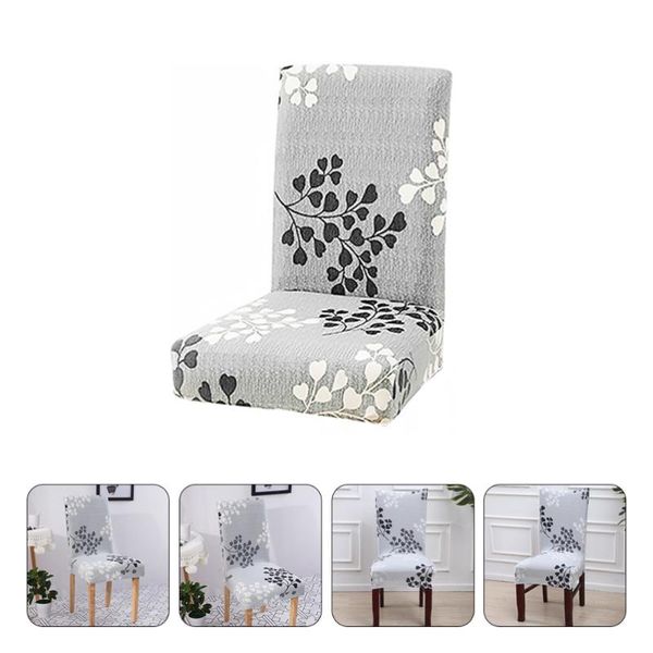 

chair covers 4pcs stretchy slipcovers protector for kitchen restaurant home