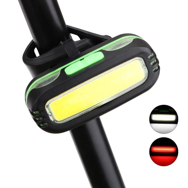 

bike lights road ergonomic taillight bicycle safety outdoor cycling lamp light accessories abs cob battery powered