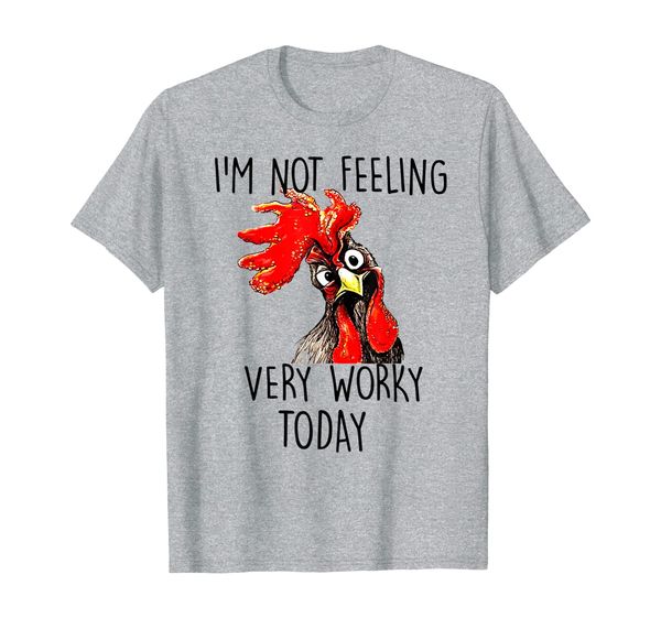 

i'm not feeling very worry today farmer t shirt, White;black