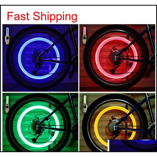 

new novelty car bike led flash tyre light wheel valve stem cap lamp motorbicycle wheel light with tracking nu jlltjx bdegarden, Silver
