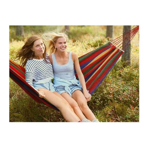 

portable travel camping hanging hammock swing lazy chair canvas hammocks