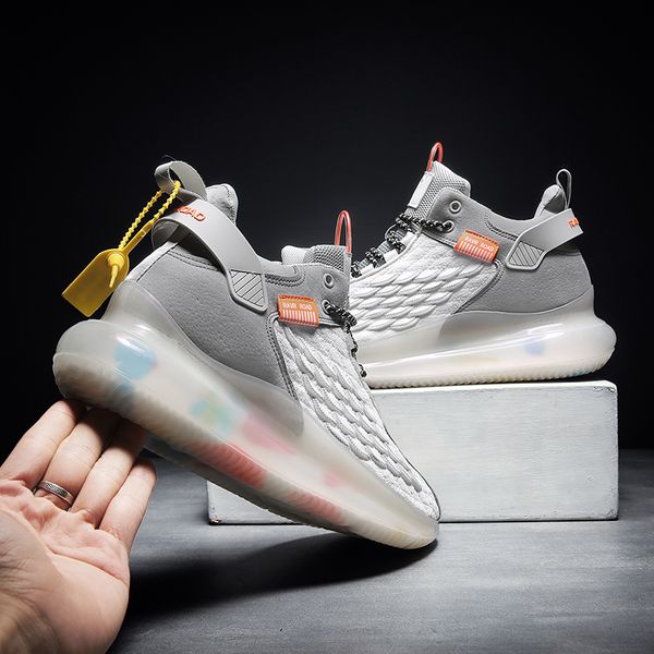 

new breathable cushioning running shoes men mesh sport shoes high-quality indoor fitness outdoor sneakers comfortable gym shoes