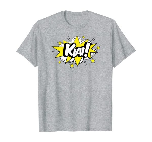 

cool karate martial arts t-shirt, White;black