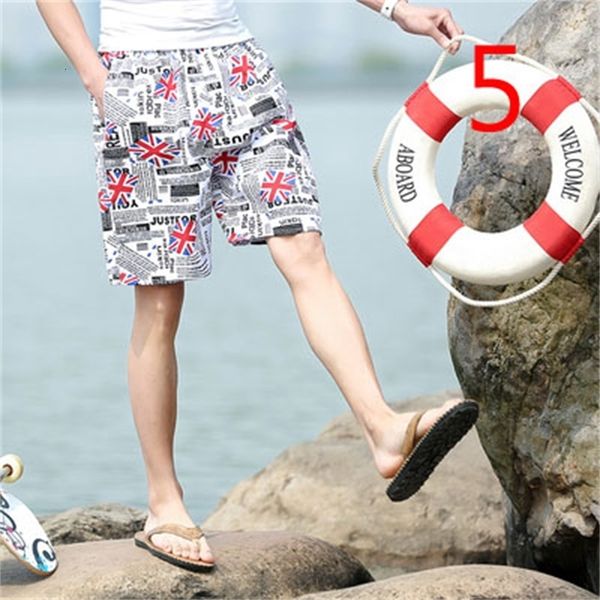 

new 2021 tide wild summer casual thin section loose breeches white 5 points pants ycm5, White;black