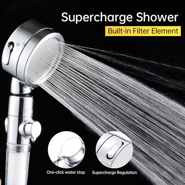 

bathroom shower sets 360 rated bath head heavy rain home built-in filter high pressure perforated faucet supercharge
