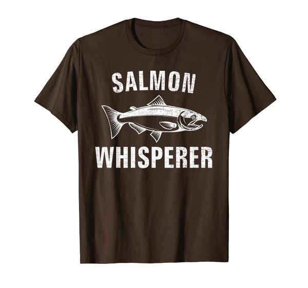 

Salmon Whisperer Funny Fish/Fishing/Fisherman Cool Love Gift T-Shirt, Mainly pictures