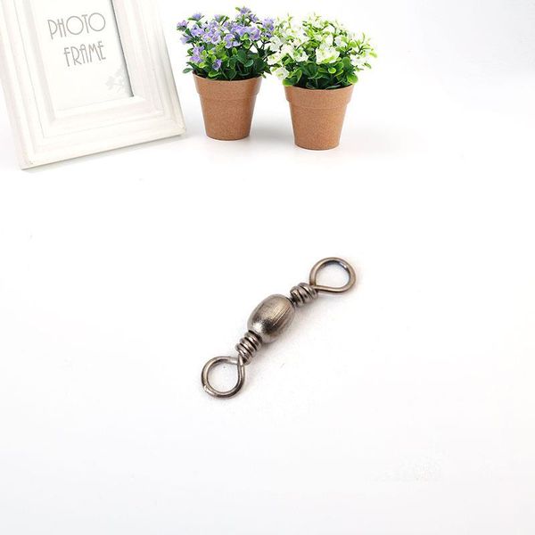 

fishing hooks swivel connector tool 100pcs barrel solid ball bearing accessories
