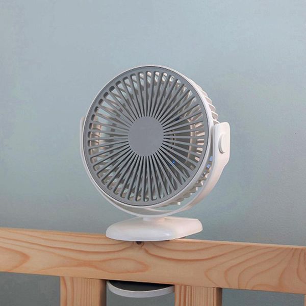 

portable clip fan 4000mah household office bedroom clamp fan dual-purpose desk360 degree adjustable easy to disassem
