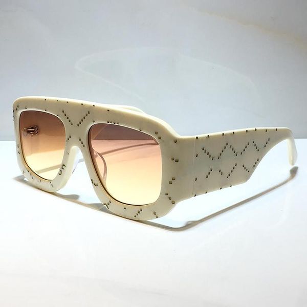 

sunglasses men and women summer models anti-ultraviolet 0980s retro full frame fashion glasses brand designer luxury sunglassess with box, White;black