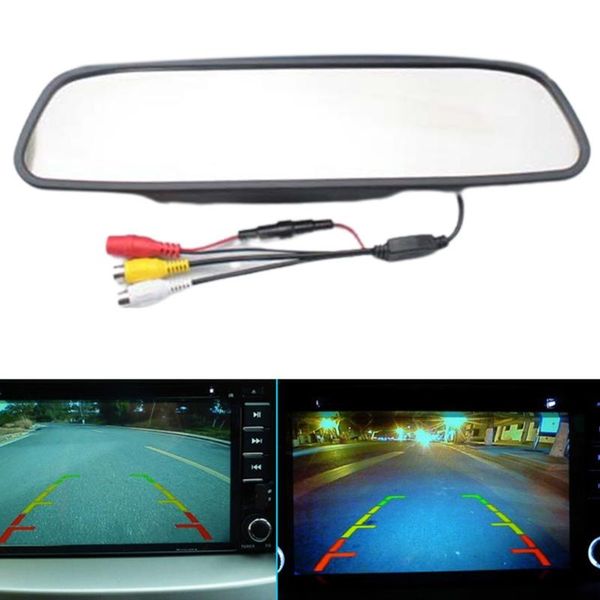

car video high-pixel 4.3-inch rearview mirror monitor reversing display 28gc