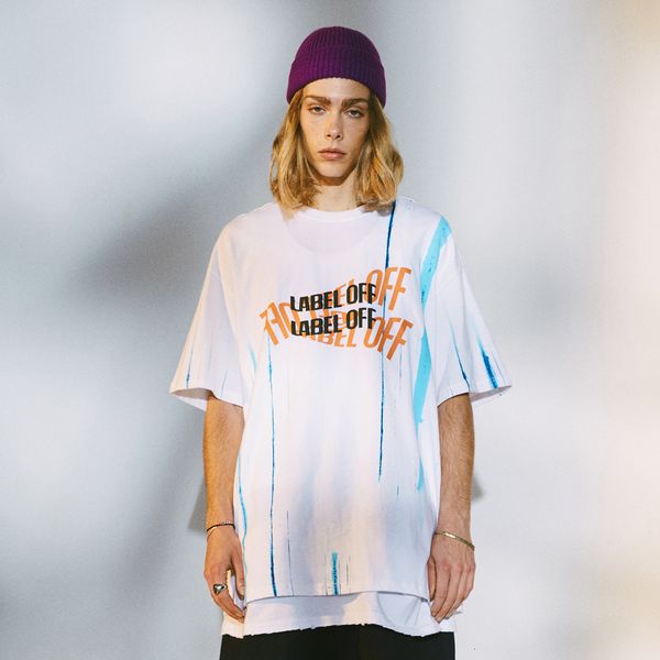 

2021 new beakthrough print t-shirts hip hop streetwear tshirts men fashion summer casual short sleeve tees male 0gwd, White;black