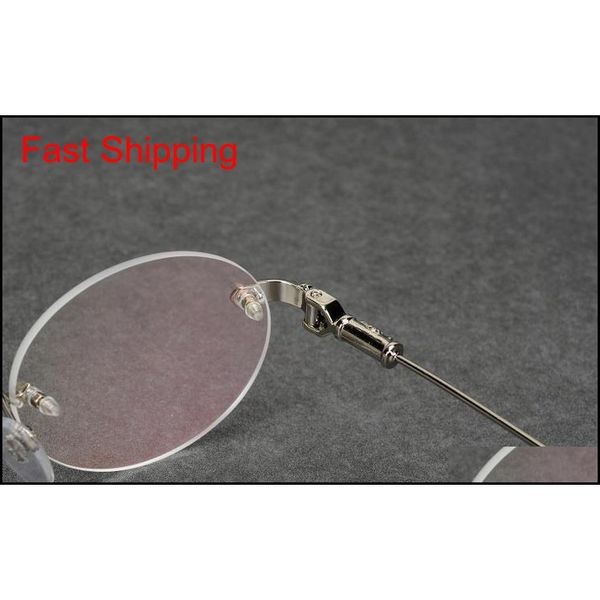 

new crow heart his rimless frames eyeglasses frame men square round tide male myopia glasses frame spectacle fra qyluqq bdetoys, Blue