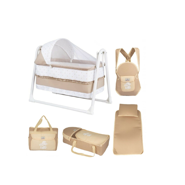 

baby cribs 5 pieces set basket cradle care bag bottom opening kangaroo girls male portable bed supplies dropship