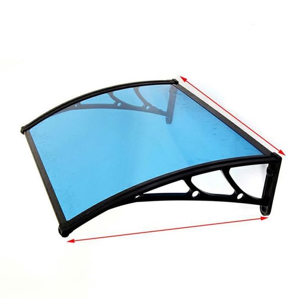 

shade outdoor balcony awning support bracket door window eaves holder plastic steel - 3mm slot width
