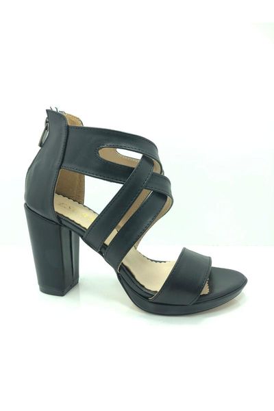 

sandals women's black leather