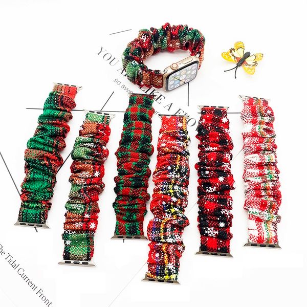 Apple Watch Band Straps SmartWatch Weihnachten Armband für iwatch 1/2/3/4/5/6 Strap Smartwatches 38mm 40mm 42mm 44 mm