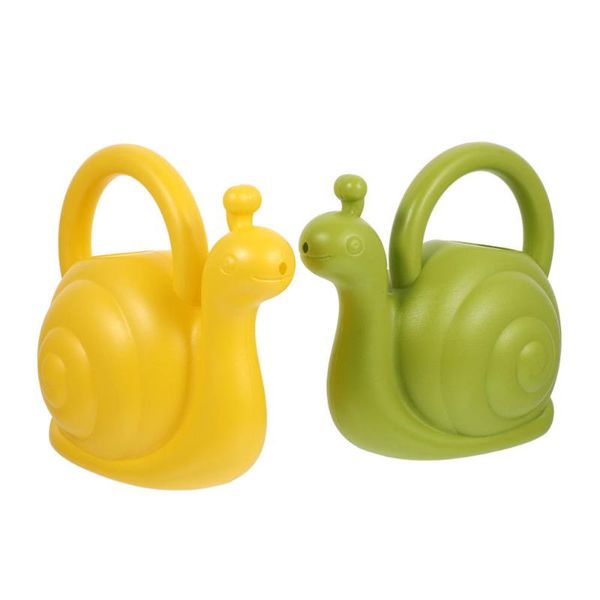 

watering equipments 2pcs cartoon snail design pots for home garden