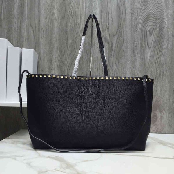 7A + Fashion 2021 Últimas Estilo Calfskin Sacos de Shopping Moose Imprime Fivela Magnética Abertura e Encerramento Flat Zipper Bolso Dois Flat Open Women