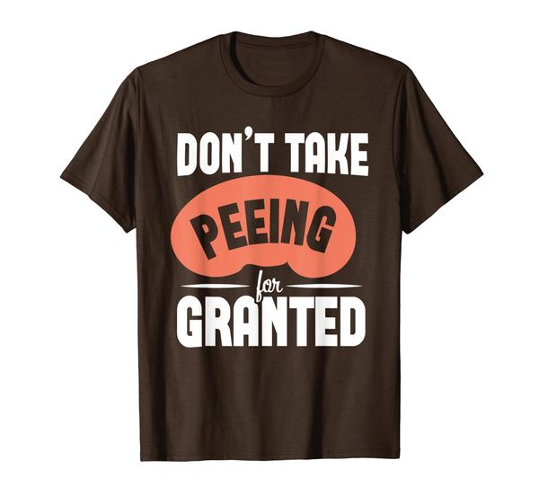 

kidney stone survivor funny peeing recovery gag gift t-shirt, White;black