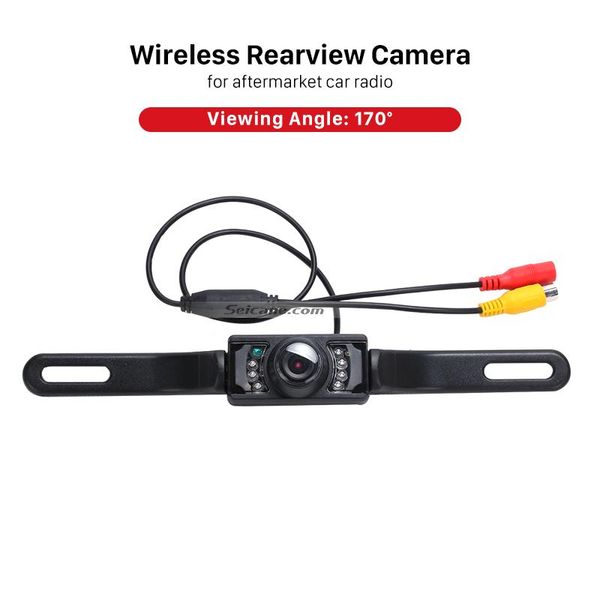 

car rear view cameras& parking sensors seicane 170 degree waterproof 420 tvl pal/ntsc tv system wireless night vision rearview camera