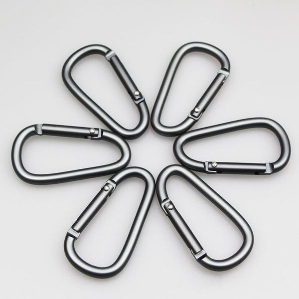 

d-type aluminum alloy carabiner buckle camping equipment backpack buckle water bottle hanging buckle snap hook jllwks