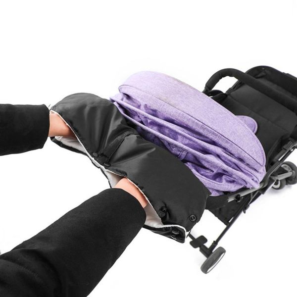 

baby stroller autumn winter warm thicken cold-proof gloves prams handle gloves