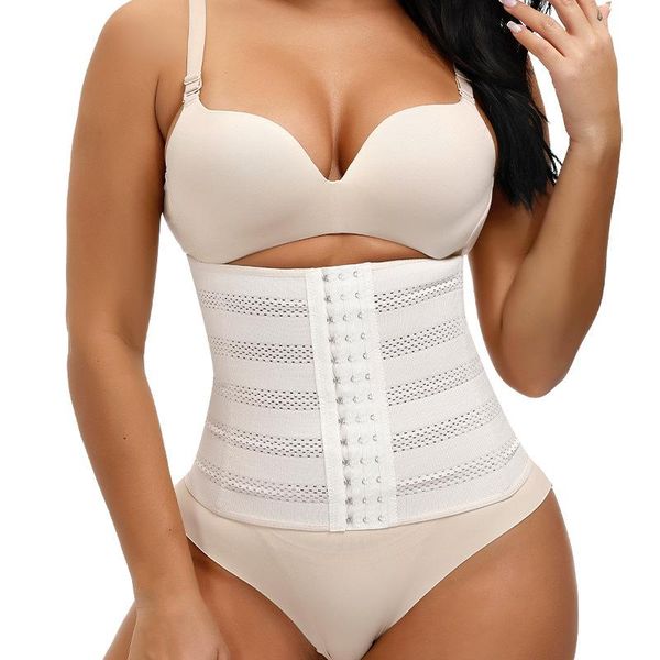 

women's shapers womens binders and slimming sheath belly waist trainer body shaper belt 3xl postpartum girdles colombian reductive faja, Black;white