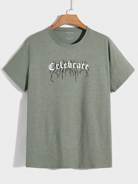 

men letter graphic tee s3ym#, White;black