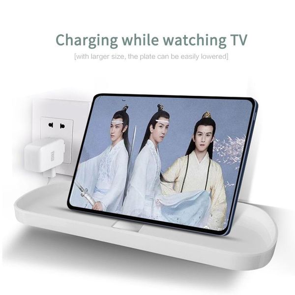 

cell phone mounts & holders multifunction mobile charging holder stand wall mount adhesive durable rack storage remote control for xi