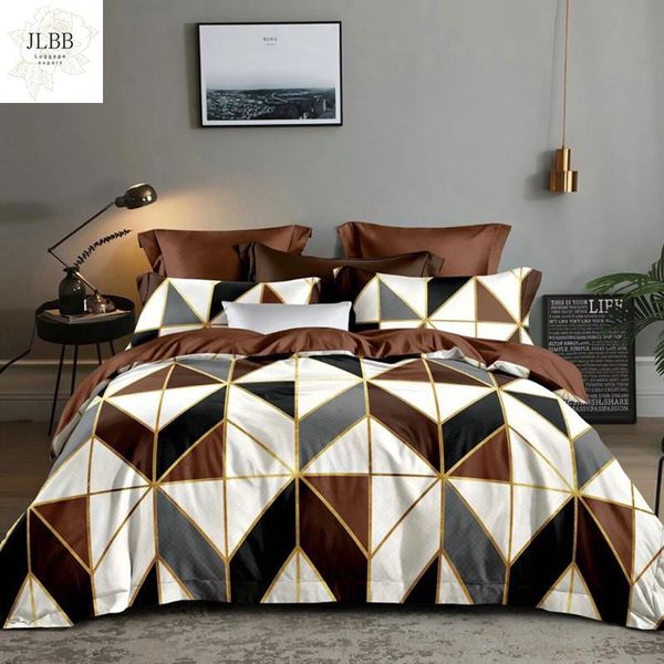 

bedding sets products geometry duvet cover comforter set  quilt with pillowcase qw01#
