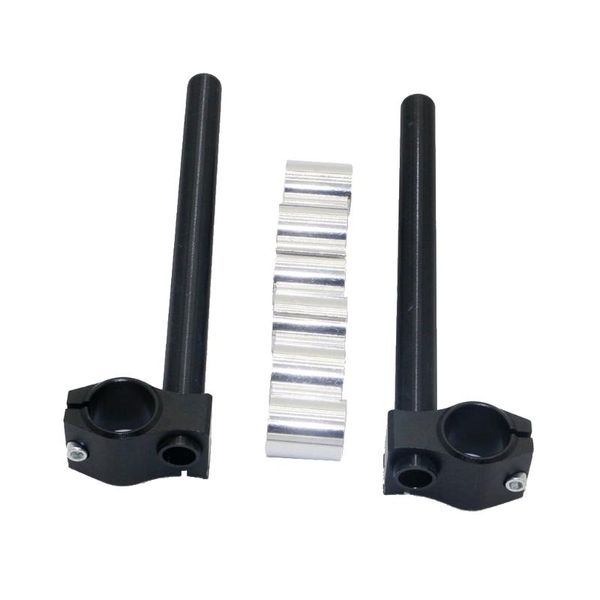 

handlebars cnc motorbike adjustable clip on fork cafe racer 25,29,30mm