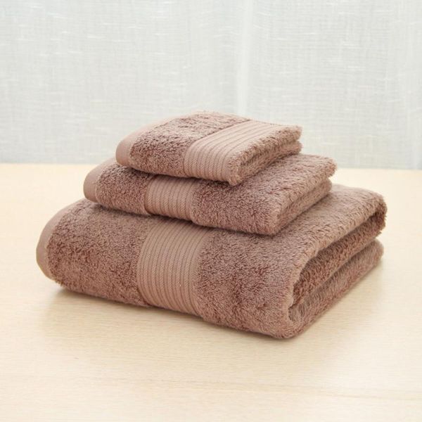 

towel 3pcs set 100% cotton bath beach towels suitsquare | el & spa quality highly absorbent bathroom /