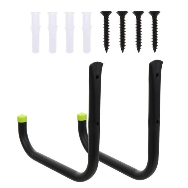 

hooks & rails 2pcs warehouse hanging hook wire storage outdoor garden iron