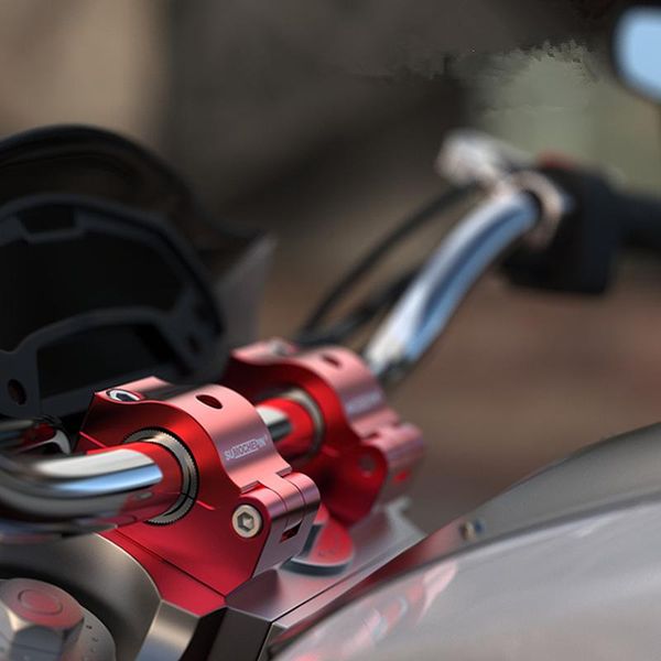 

handlebars motorcycle parts universal faucet press block thickened deck reinforcement code variable diameter handlebar