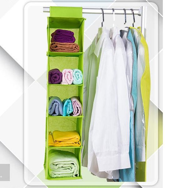

storage bags dormitory clothing multi-storey compartment wardrobe hanging