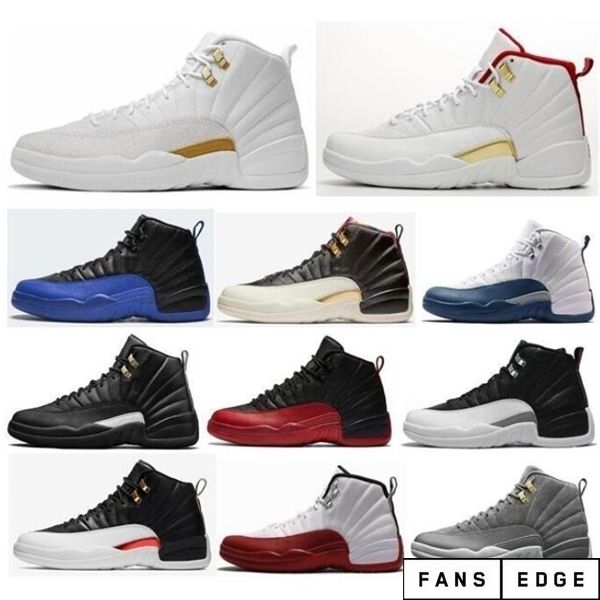 

gym red basketball shoes 12 ovo white wings the master 12s cny taxi mens trainer sports shoes