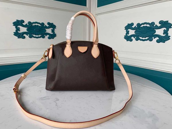 

2021 new bag classic lady handbag diagonal bag leather 44543 30.5-22-17